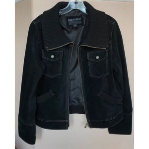 Bernardo Genuine Suede Leather Jacket